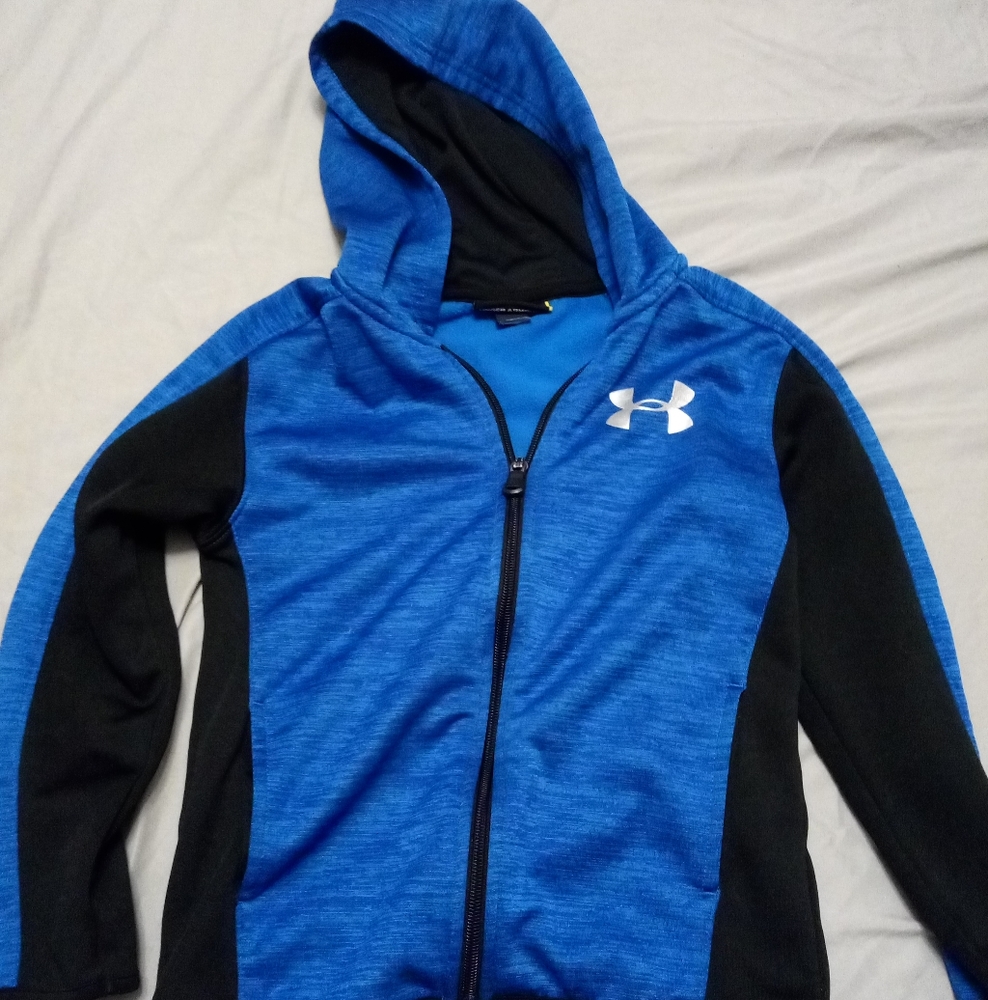 Under armour zip up hoodie